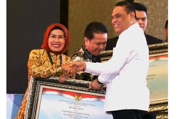 Pemkab Serang Raih SAKIP Awards Terbaik di Banten