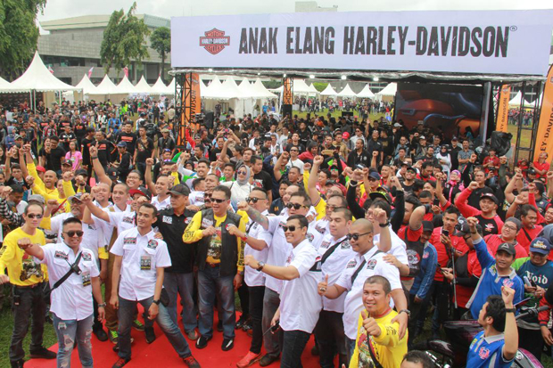Puluhan Klub Motor Berkumpul di Pesta Rakyat Bikers Jakarta