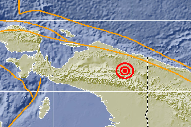 Gempa 5,6 SR Guncang Yalimo Papua, Kerusakan Nihil