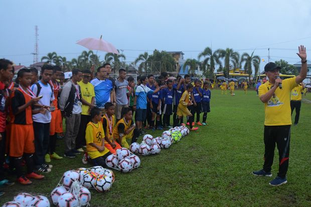 SMP Megang Sakti Musi Rawas Juarai Alex Noerdin Cup 2019
