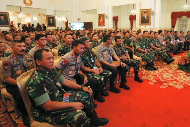 Presiden Tekankan Netralitas TNI-Polri di Pemilu 2019