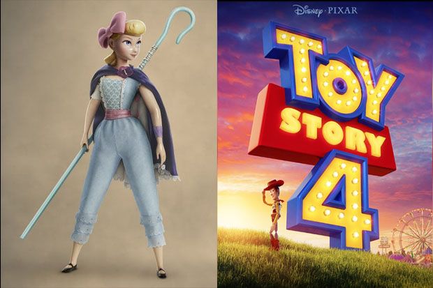 Bo Peep Akan Kembali Bertemu Woody di Film Toy Story 4