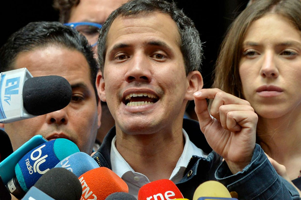 Parlemen Eropa Desak Negara Anggota Akui Guaido Presiden Venezuela
