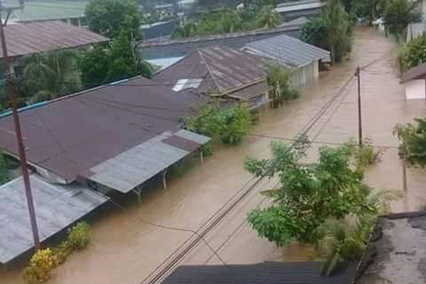 737 KK dan 2.523 Jiwa Terdampak Banjir Manado