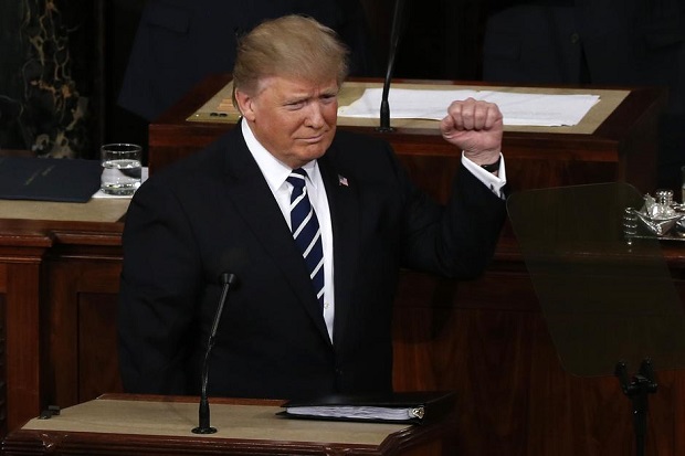 Bocoran Pidato Kenegaraan Trump: AS Akhiri Perang di Luar Negeri