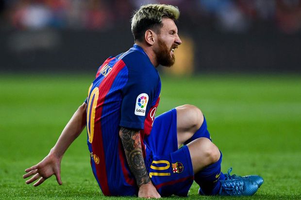 Messi Masalah Lutut, Barcelona Cemas Hadapi Real Madrid