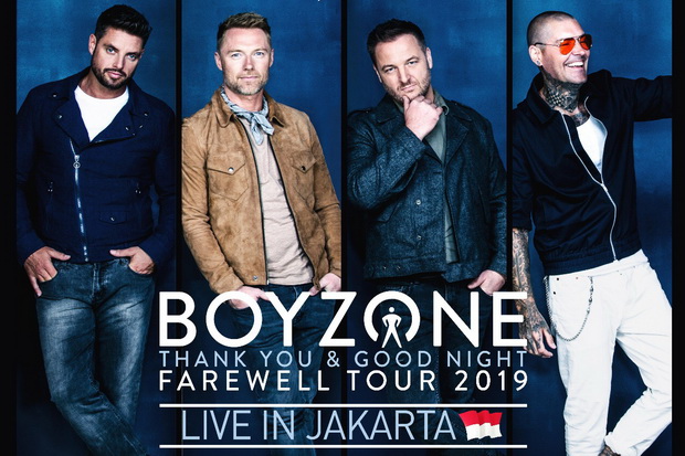 Gelar Tur Perpisahan, Ronan Keating Tak Mau Boyzone Lewatkan Indonesia