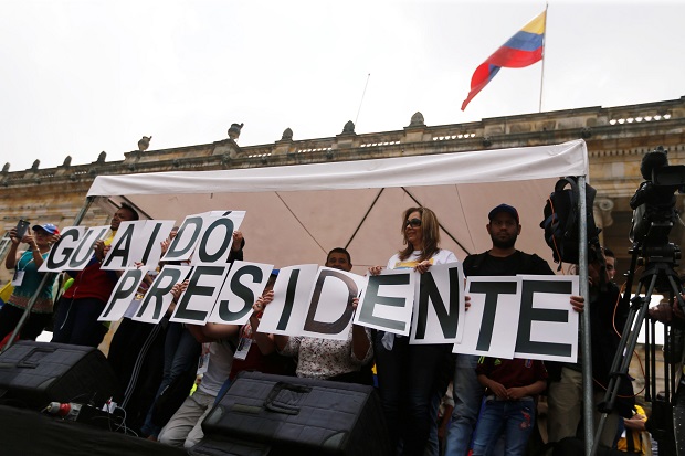Prancis Turut Akui Guaido sebagai Presiden Interim Venezuela