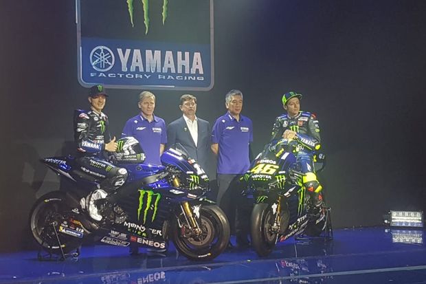 Valentino Rossi Kagum Atas Livery Baru Yamaha untuk MotoGP 2019