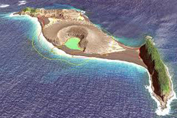 Pulau Misterius Tiba-Tiba Muncul di Samudra Pasifik