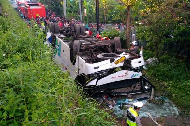 Berusaha Kabur, Sopir Bus Kramat Jati Maut Sembunyi di Cimahi