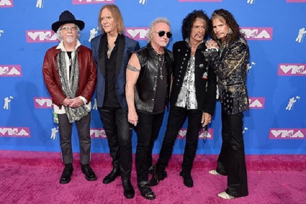 Valentine, Band Aerosmith Raih Bintang Hollywood Walk of Fame
