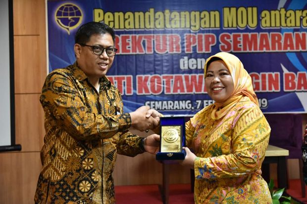 Pemkab Kobar Jalin Kerja Sama dengan Kampus PIP Semarang