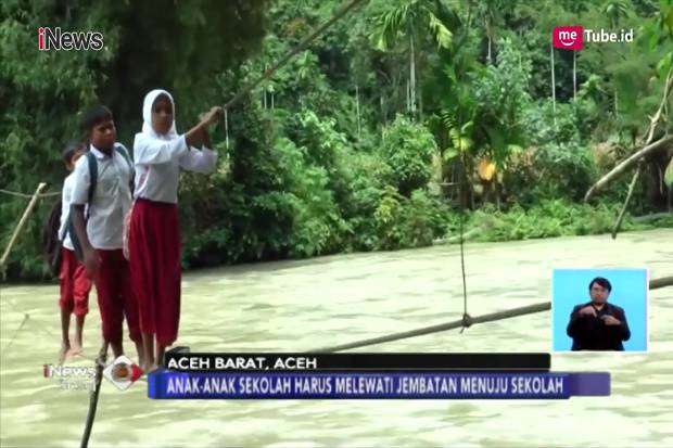 Penjelasan Dandim 0105/Aceh Barat soal Jembatan Gantung Memprihatinkan