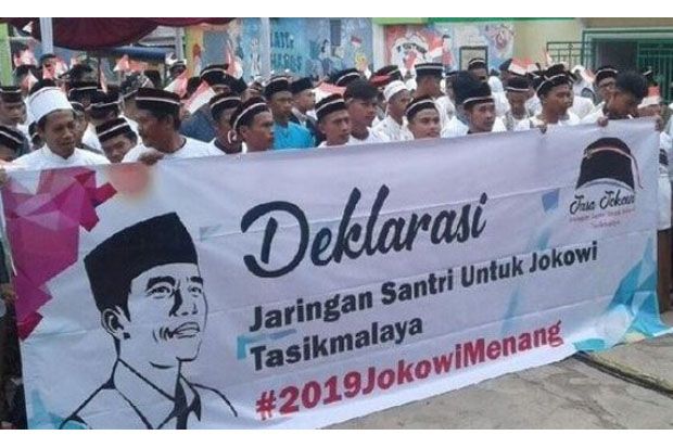 Ribuan Santri di Tasikmalaya Siap Menangkan Jokowi-Maruf Amin