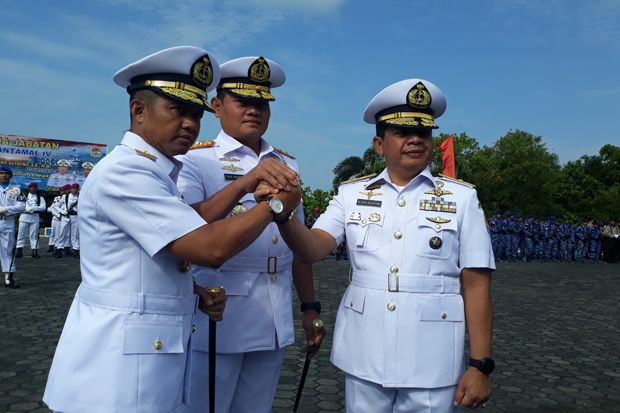 Laksma TNI Arsyad Abdullah Resmi Jabat Danlantamal IV