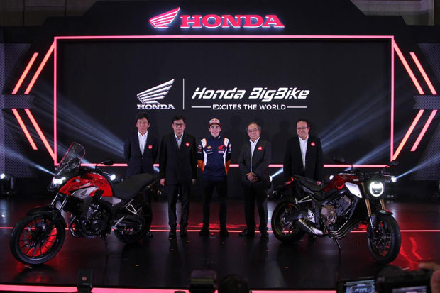 Bareng 3 Big Bike, Honda CB650R Neo Sport Cafe Resmi Diluncurkan