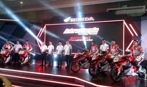 Siap Banggakan Indonesia, Astra Honda Umumkan Tim Balap 2019