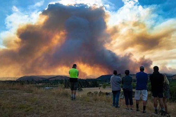 Hutan Terbakar di Selandia Baru, Ribuan Mengungsi