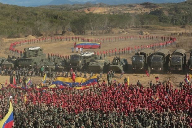 Khawatir Diinvasi AS, Venezuela Luncurkan Latihan Perang Terbesar