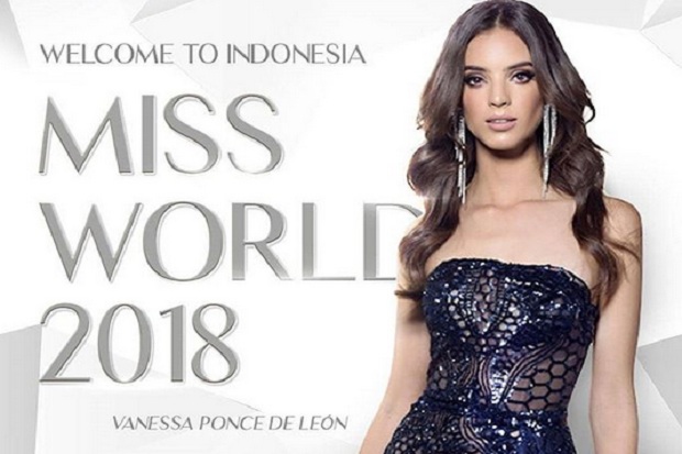Miss World 2018 Vanessa Ponce Penasaran dengan Keindahan Indonesia