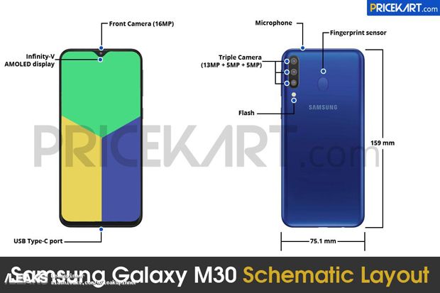 Samsung Galaxy M30 Layar Super AMOLED Kantongi Restu FCC