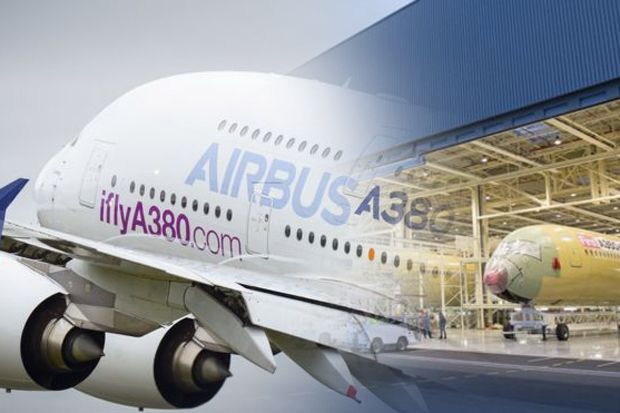 Airbus Siap Hentikan Produksi Pesawat Superjumbo A380