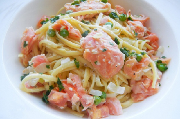 Spaghetti Salmon, Pilihan Menu Sehat untuk Anak