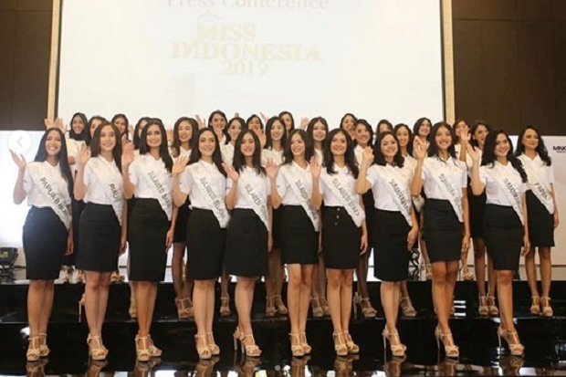 Malam Ini, 34 Finalis Perebutkan Gelar Miss Indonesia 2019