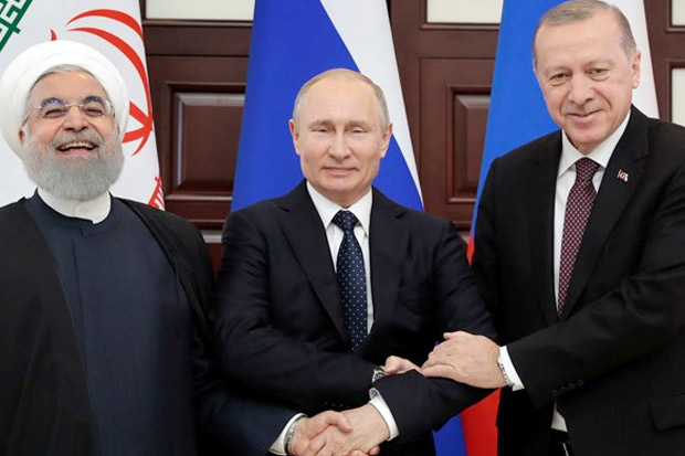 Rusia, Turki dan Iran Puji Penarikan Pasukan AS dari Suriah