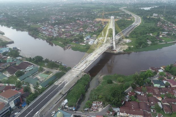 Jembatan Megah Ikon Riau Karya PT Brantas Abipraya (Persero) Telah Diresmikan