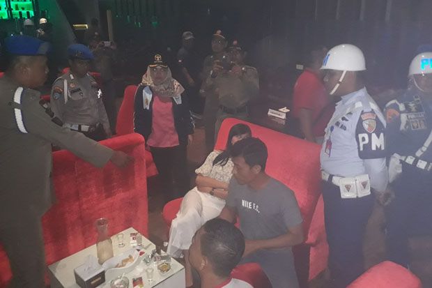 24 Orang Terjaring Razia Tim Gabungan dari THM Tanjungpinang