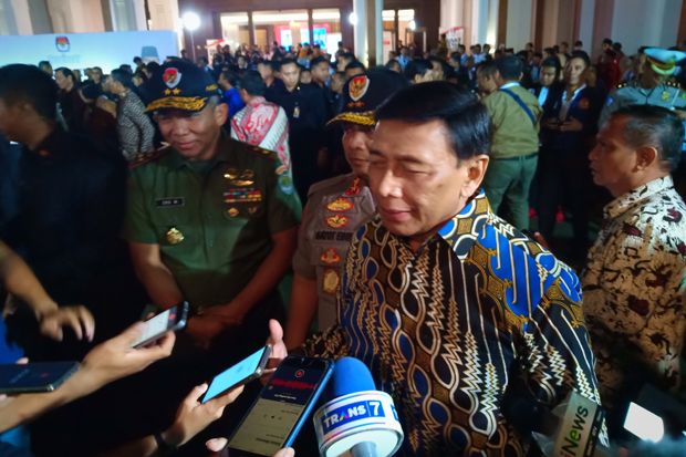 Wiranto: Ledakan di Lokasi Nobar Debat Pilpres Bukan Sebuah Ancaman