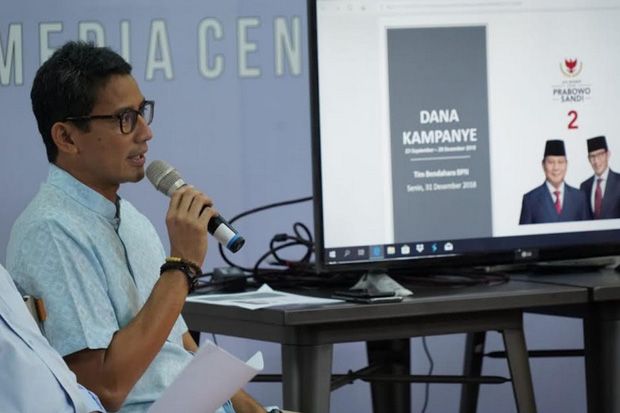 Sandi Nilai Prabowo Berhasil Sampaikan Program di Debat Capres