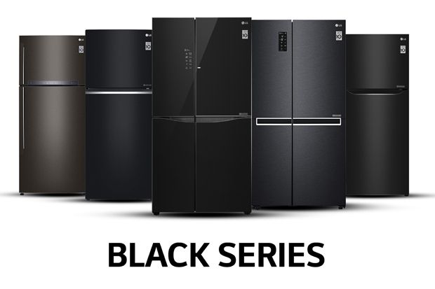 Cantik dan Tahan Banting, LG Luncurkan Kulkas Black Series