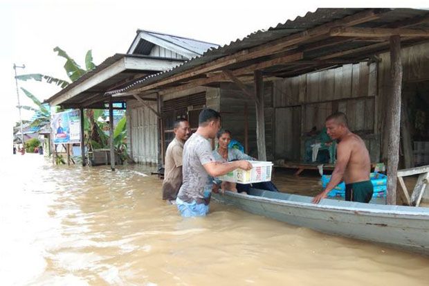 Tiga Kecamatan di Kabupaten Landak Kalbar Terendam Banjir