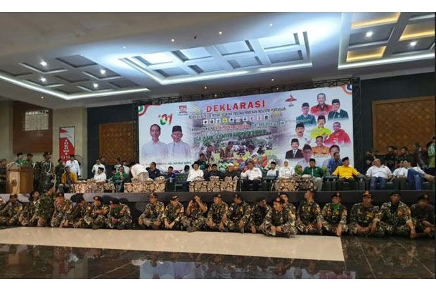 Banser Tasik Jaga Ketat Kedatangan KH Maimun Zubair di Deklarasi Petani