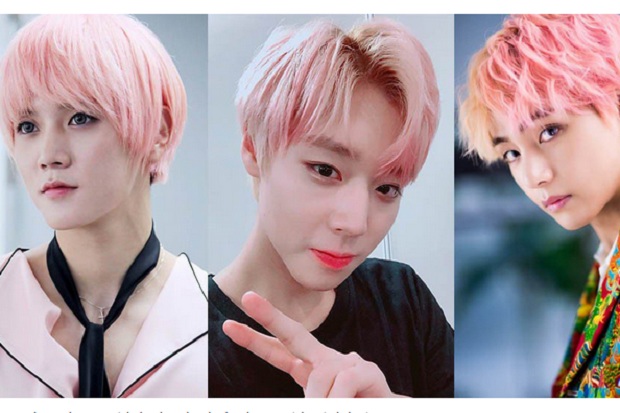 Park Ji Hoon, Artis Pria Paling Cocok dengan Rambut Pink
