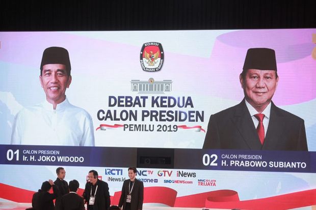 Polling di Medsos Pasca-Debat Kedua, Jokowi Dinilai Lebih Unggul