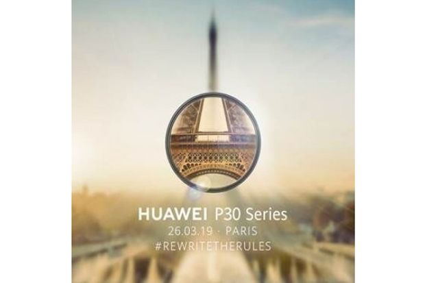 Huawei Konfirmasi Tanggal peluncuran P30 dan P30 Pro