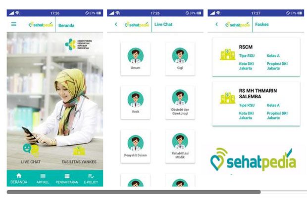 Sehatpedia, Aplikasi Informasi Kesehatan Gratis Kemenkes