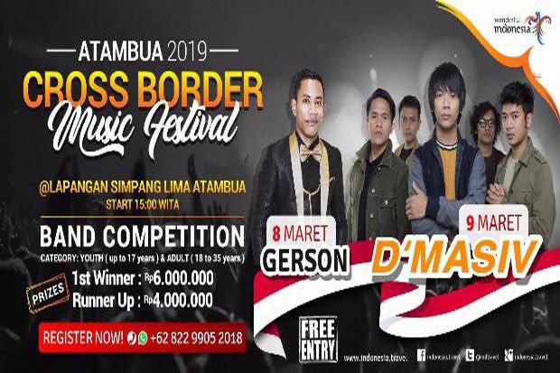 Penyanyi Idola Warga Timor Leste, Gerson dan d’Masiv Siap Goyang Perbatasan