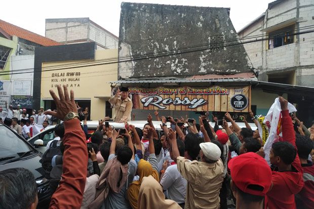 Capres Prabowo Hadir di Majelis Taklim Kiai Tambak Deres