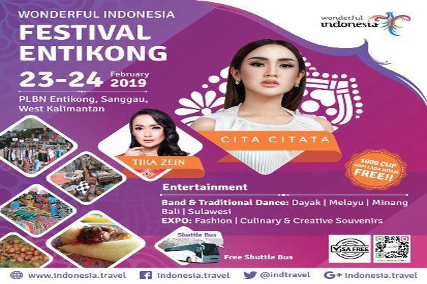 Kalimantan Crossborder Festival 2019, Bakal Menarik Lebih Banyak Wisman ke Kalbar