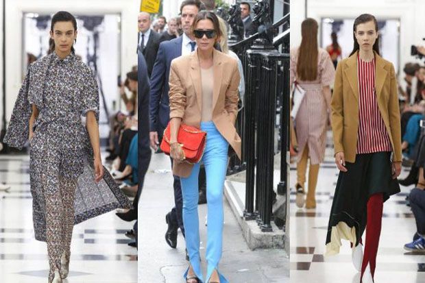 Victoria Beckham Hadirkan Koleksi Terbaru di London Fashion Week