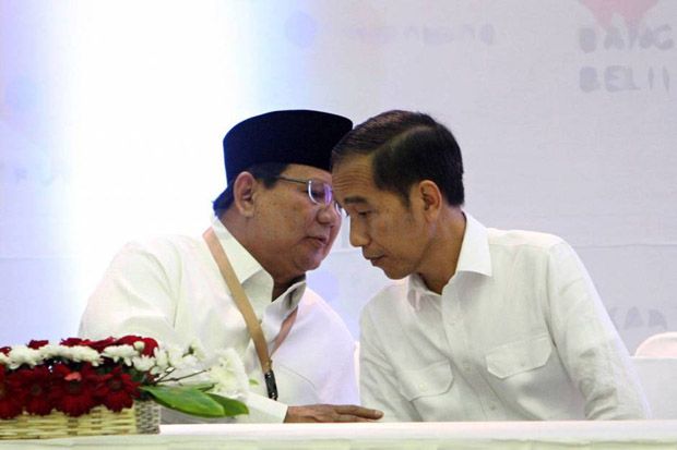 Survey LSI: Jokowi Prabowo Bersaing Ketat di Sumsel