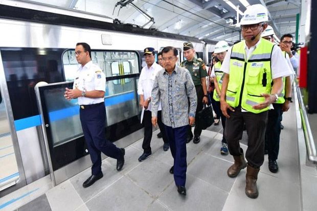 Pembangunan MRT Fase II Dimulai Maret 2019