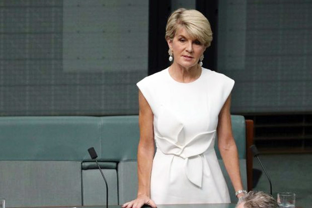 Eks Menlu Australia Julie Bishop Mengundurkan Diri dari Parlemen