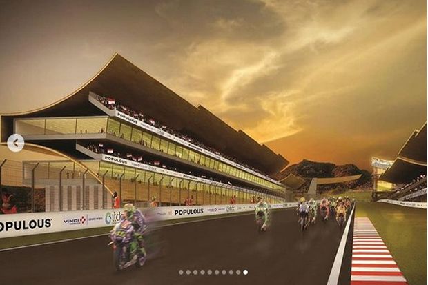Sirkuit MotoGP Indonesia Beda dengan Singapura dan Monako