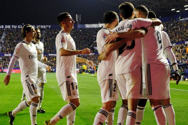 Benzema dan Bale Bawa Kemenangan Real Madrid atas Levante